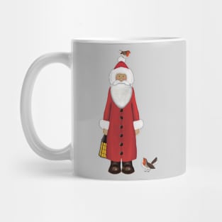 Father Christmas & the Robins Mug